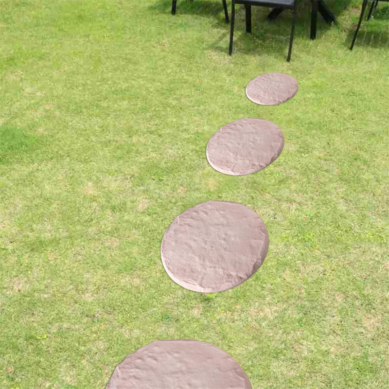 2.2cm L x 39.3cm W Plastic Deck Tile Kit
