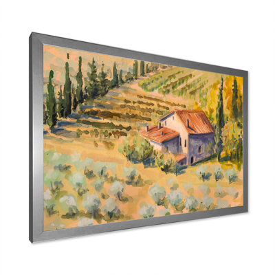" Country House In Tuscany Italy "