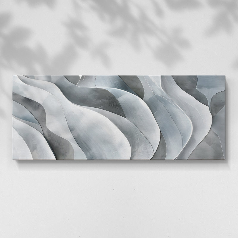 Abstract Series-CDLXVI- Gallery Wrapped Canvas -Ready to Hang, 20" H x 50" W