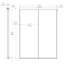 Portes de placard coulissantes en miroir-59878332