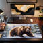 Polyester Desk Pad-2104126599
