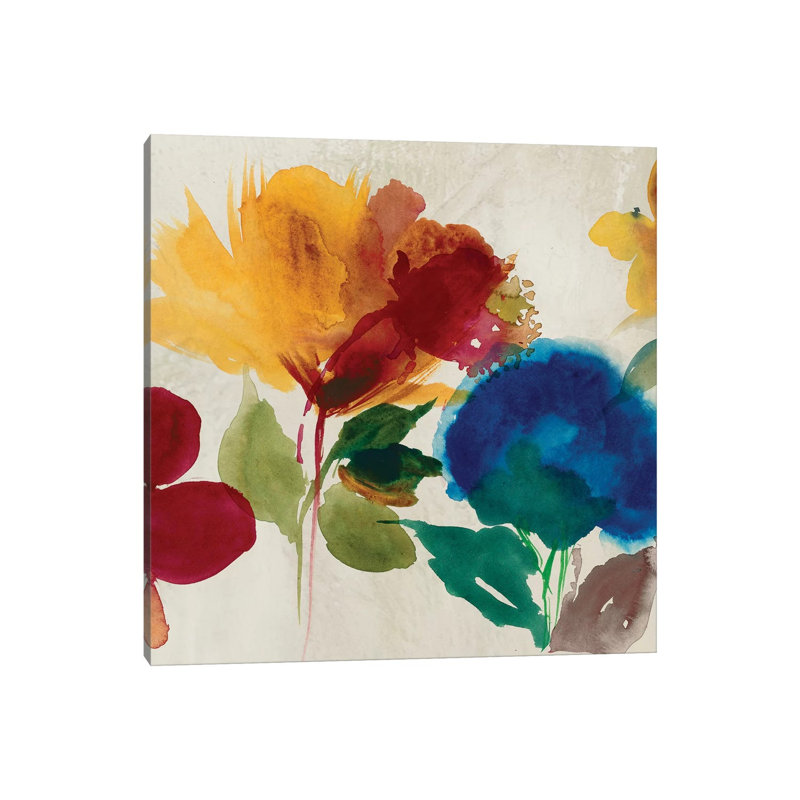 Inflorescence I 1 Piece Wrapped Canvas Painting, 45.72 cm H x 45.72 cm W x 3.175 cm D