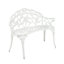  Shatley Metal Rose Garden Bench-1582944613