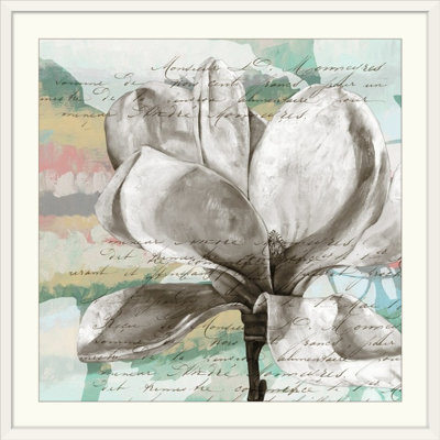 « i », reproduction d’impression jennifer Pastel Magnolias