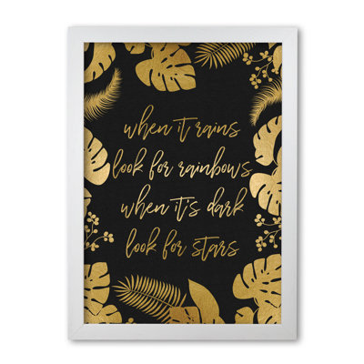 When It Rains - Print