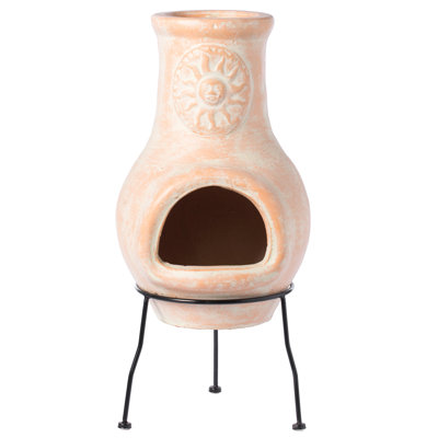 Ebner Clay Charcoal Smokeless Fire Pit