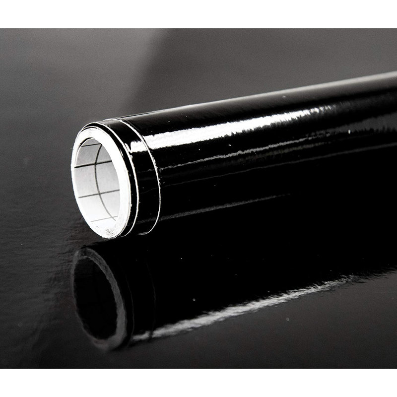 Strinko 2m x 45cm Wallpaper Roll, Black