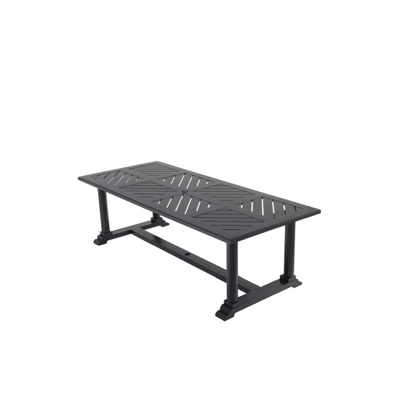 Bell Rive Dining Table, Black