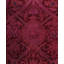 Overdyed Hand-Knotted Wool Modern-Contemporary Pink Runner 2' 7" x 12' 6"