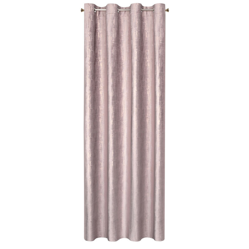 Ahquan Blackout Curtains Single Panel, Rose