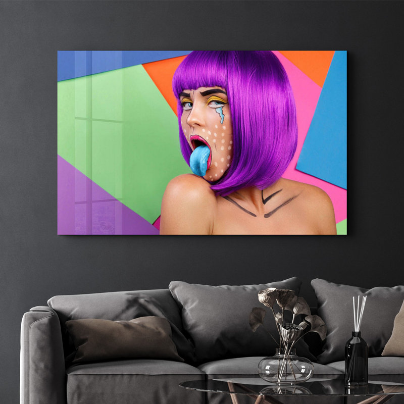 Elegant Tempered Glass Wall Art Painting | 100% Tempered Glass, Thickness: 0.16 inches | UV Printed for Vibrant Colors & Durability | Perfect for Home Decor & Modern Aesthetics