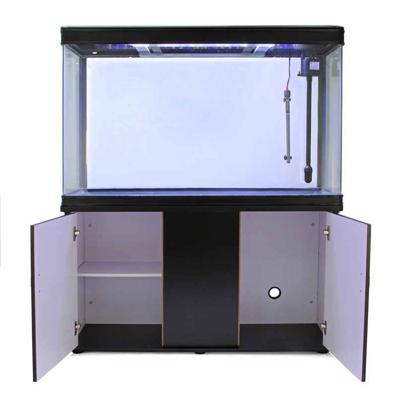 300L Hollis Aquarium Tank, Black