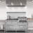 KoolMore 60'' W Double Oven Commercial Gas Range