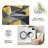 Gold Grey area rugs for Living Room, Soft and Comfortable, Suitable for all seasons, easy to maintain, machine washable Indoor floor mat, Under Table Farmhouse suitable for Bedroom, Dining Room, Study,  Balcony, Home Decor Patio-766446143