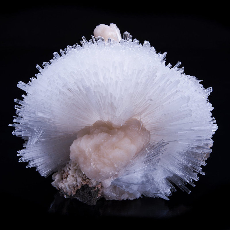 Scolecite and Stilbite From Pune, India