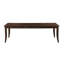 Table de salle à manger Bobby avec rallonge en bois de bouleau cerise 78-96 po