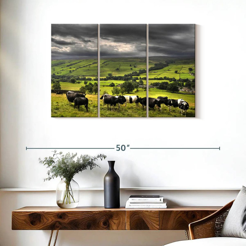 Brampt Simple Cow Herd, 24" H x 38" W