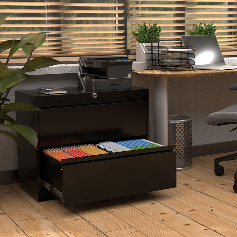 35.43 " Wide 2 Steel Lateral Filing Cabinet
