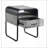 Raziela Concrete  &  Finish End Table with Drawer