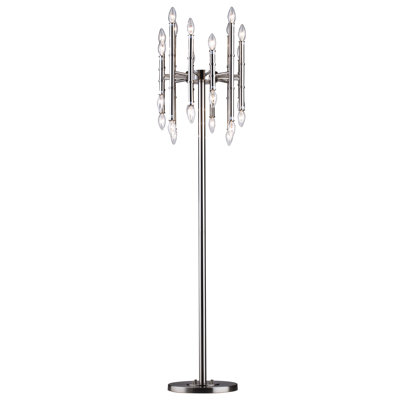 lampe sur pied candélabre 63 po bambou pipe Saulters