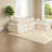 Cloud Comfort Sectionals, 108 Inch Chenille Modular Modern Home Sofa