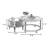 Brown Solid wood Round Coffee Table Sets