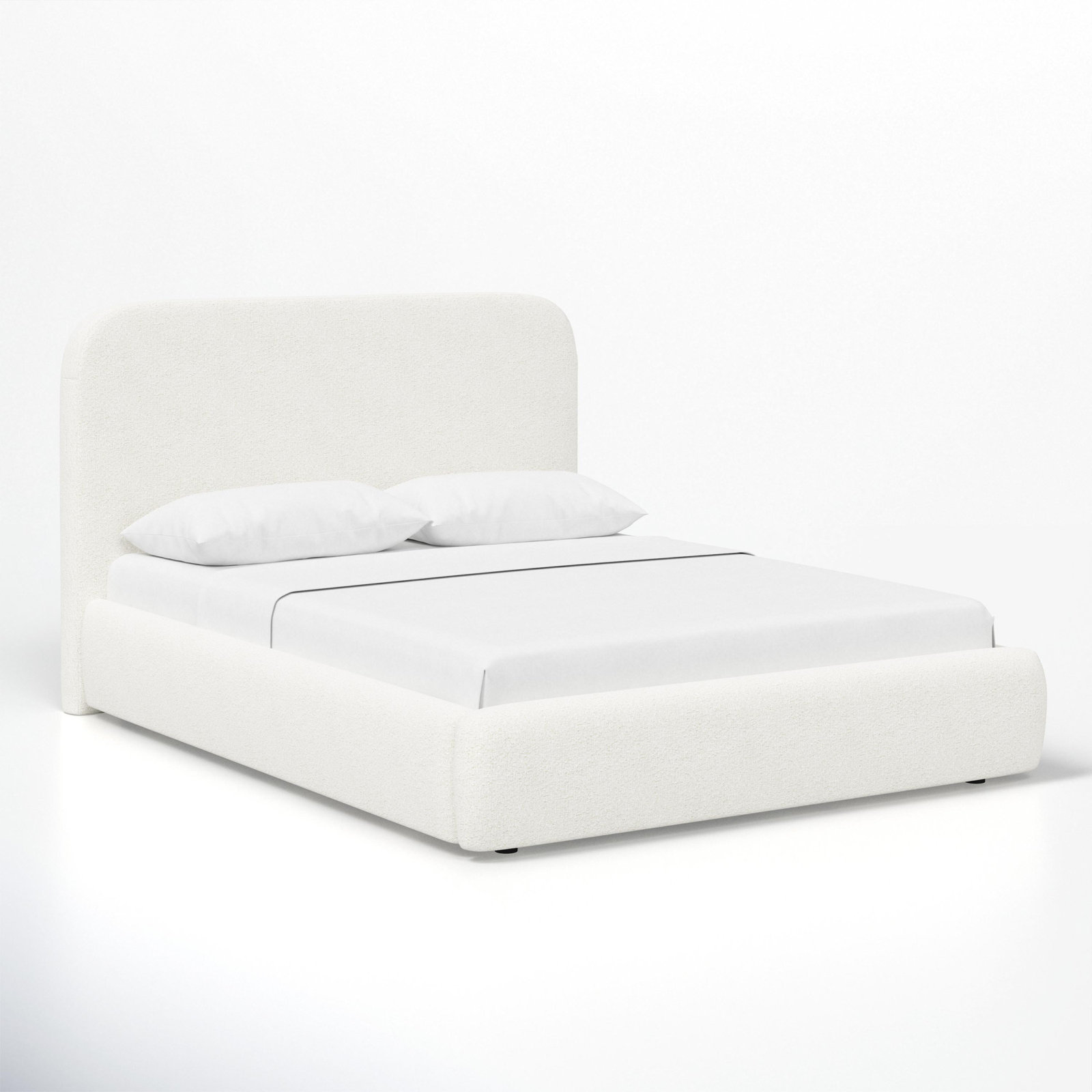 Daphne 46" Platform Bed, Twin, White