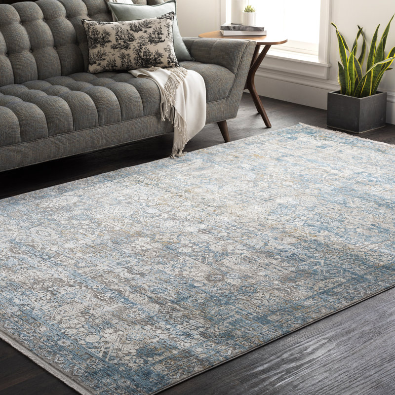 Oriental Indoor Rug, Rectangle 9'6" x 13'