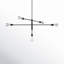 Lustre linéaire moderne Spoutnik 5 lumières Allman-1770745356