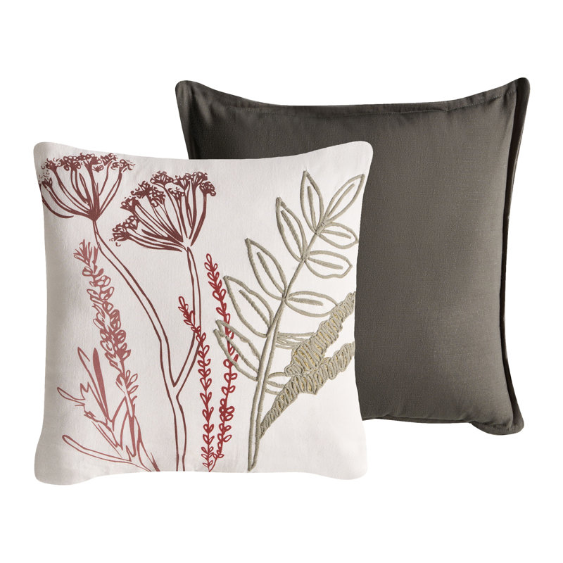 Floral Square Cushion