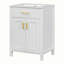 Ensemble de meuble-lavabo avec lavabo en céramique