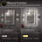 Molly Framelss or Framed LED Anti-Fog Tempered Glass Wall Bathroom Vanity Mirror - UL Certified-465619285-435387577