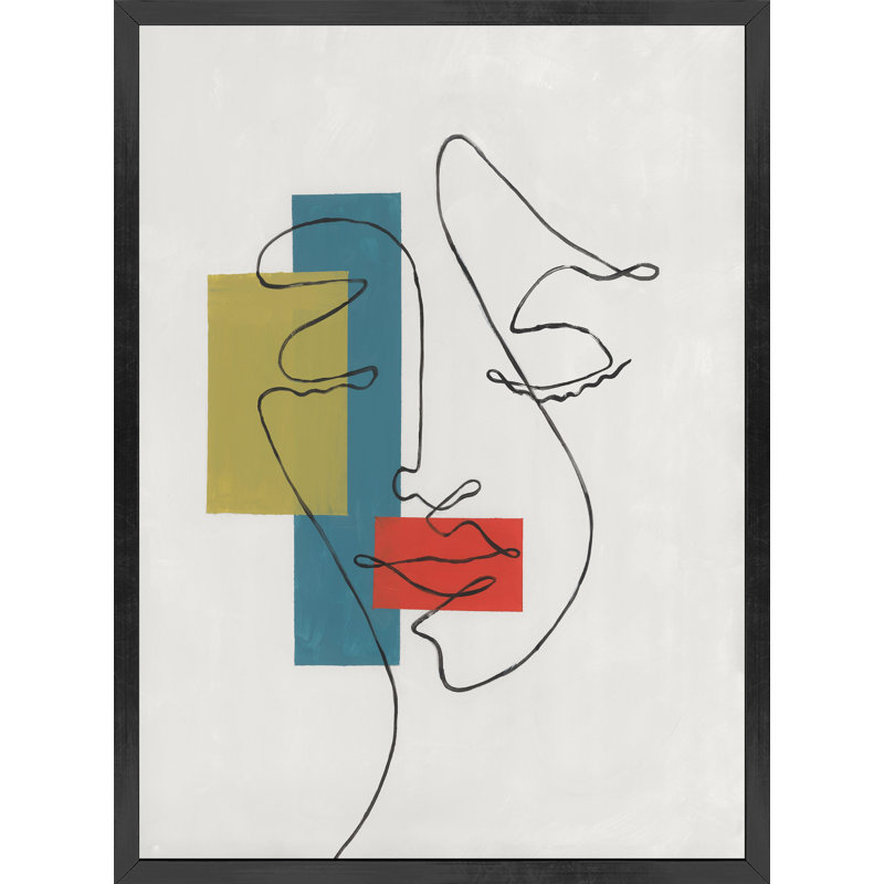 Changing Faces " Changing Faces I " by Richard Ryder, 41.5" H x 31.5" W