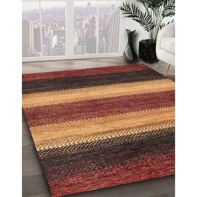 Abstract Indoor Rug, Rectangle 6' x 9'