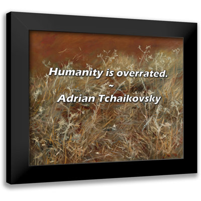 Adrian Tchaikovsky Quote: Humanity is overrated.