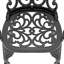 Ensemble de 2 chaises de patio en aluminium avec coussins-1104847385