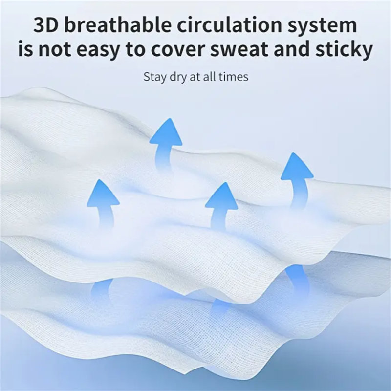2Pack Cooling Breathable Tofu Pillows Gray
