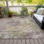 Tapis beige d'intérieur / extérieur lavable à la machine-111925224