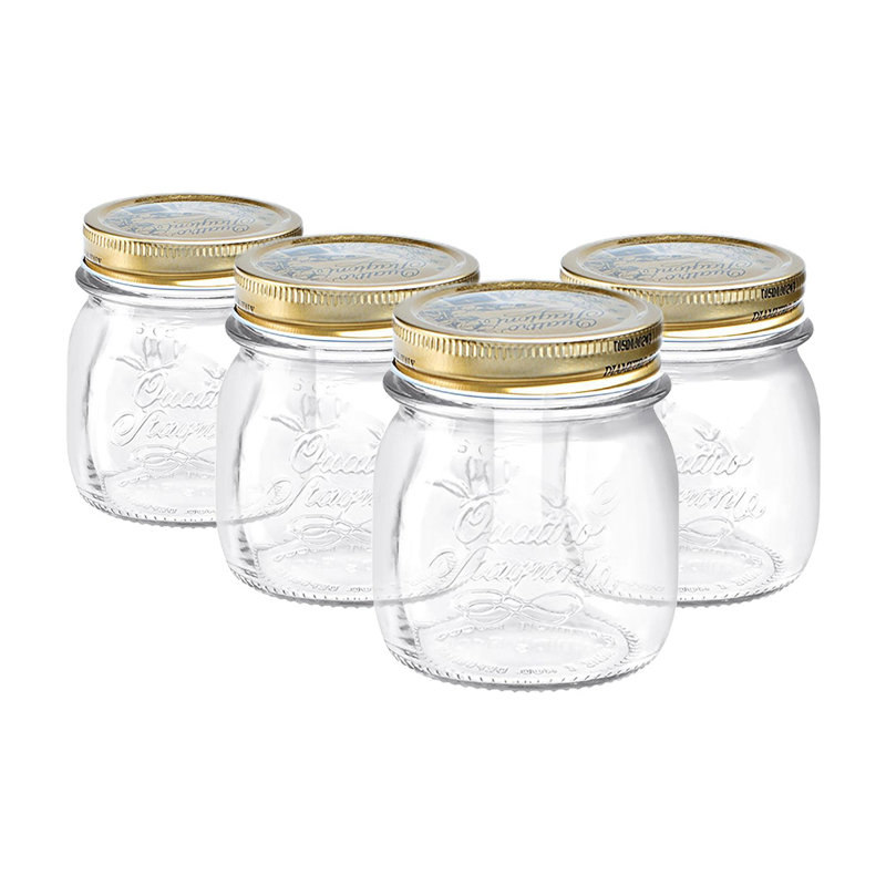 Quattro Stagioni Glass Preserving Jars - 250ml
