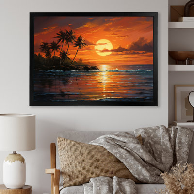 " Caraibe Island Sunset I "