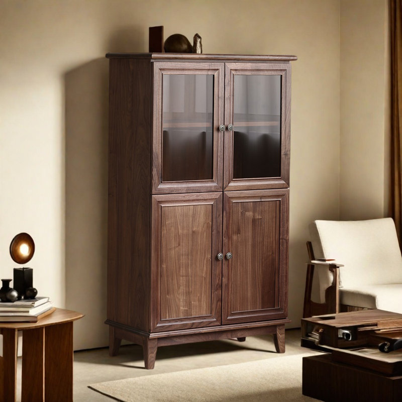 All-Solid Wood High-End Sideboard