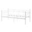 Metal Daybed Frame, White