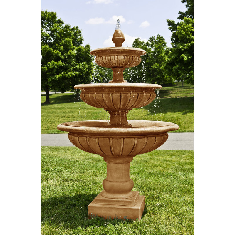 Floor Fountain, Travertine