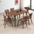 Nova Wood Dining Set with Curved Chairs-1445105542-1508586659