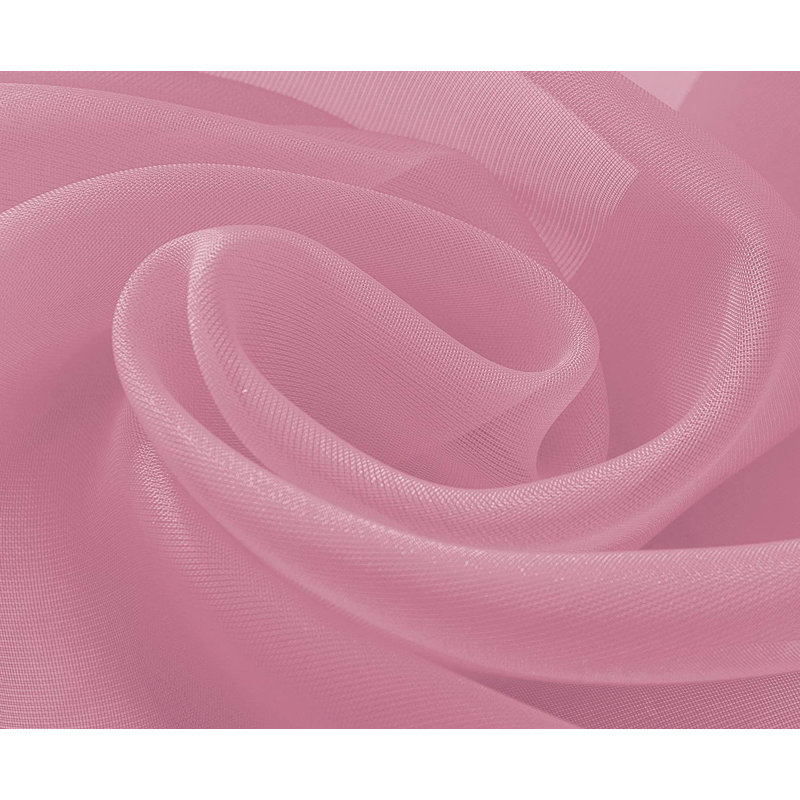 Brannon Sheer Window Scarf, Dusty Rose