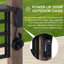 Gazebo avec barbecue Sunjoy 8 pi x 12 pi, toit ventilé plus grand, structure en cèdre de qualité supérieure et prise de courant alternatif exclusive-91016870