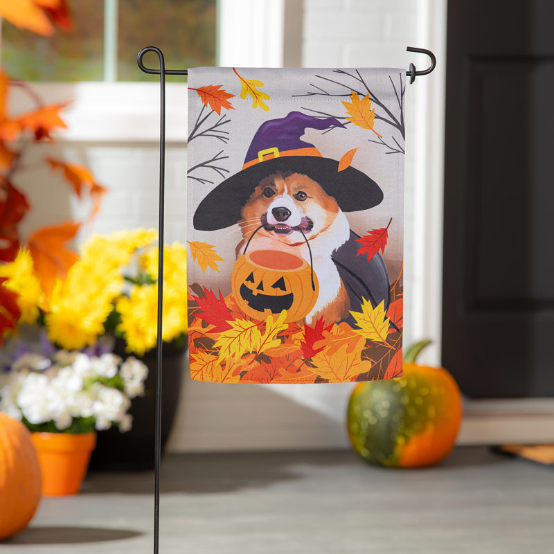 Drapeau de jardin Corgi