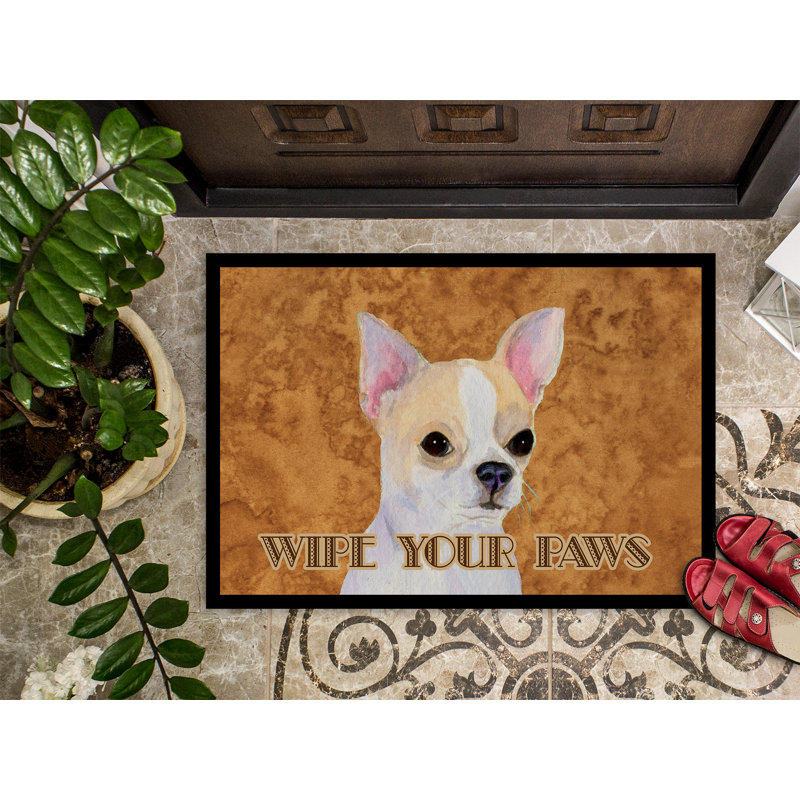Tapis d'entrée antidérapant Sugartown, Rectangle 2 pi x 3 pi