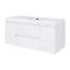 Meuble-lavabo simple 47 po avec plateau en résine Cummington