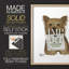 «Love and Yorkshire Terrier», reproduction encadrée - bois massif-1365361980-1365361981